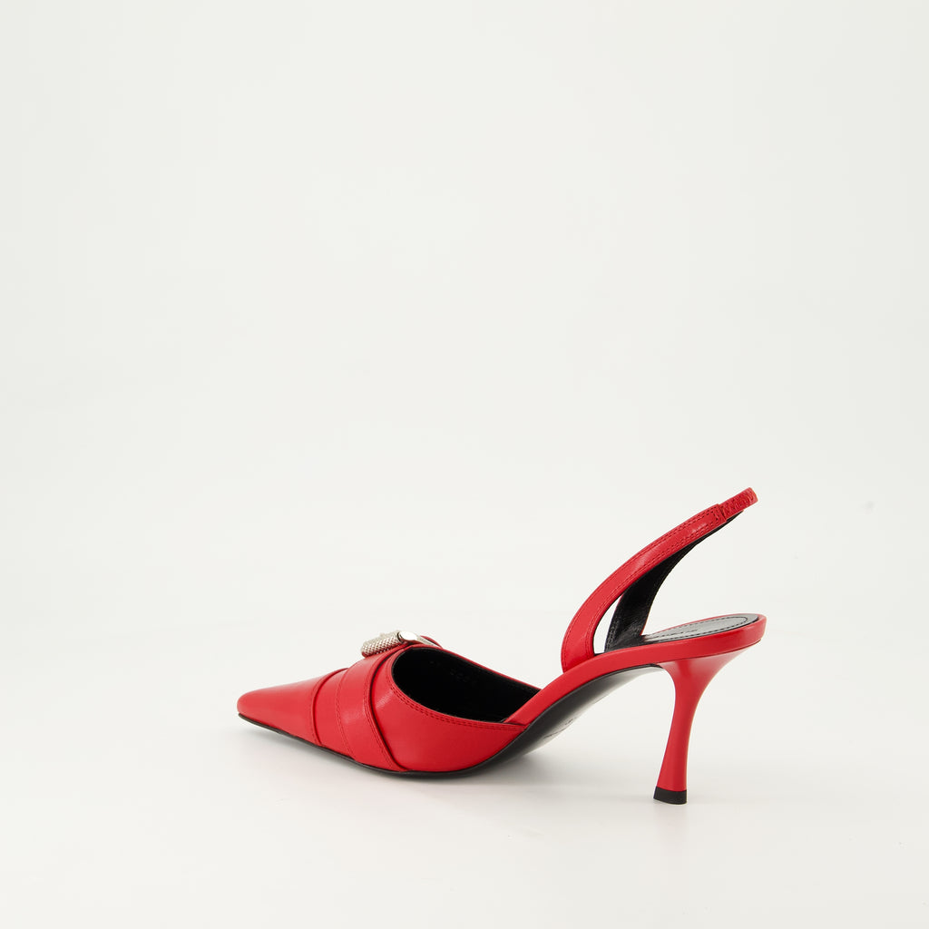 Sapatos de salto Voyou Heels Givenchy Vermelho Femme