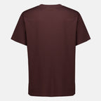 T-shirts 버건디 오버사이즈 티셔츠 Courrèges Bordeaux Homme
