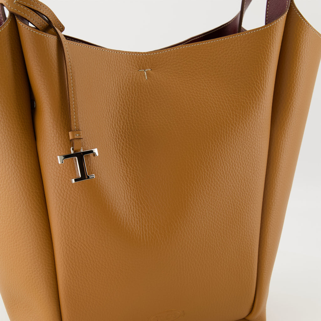 Borse secchiello Borsa a Secchiello in Pelle Tod's Marrone Femme