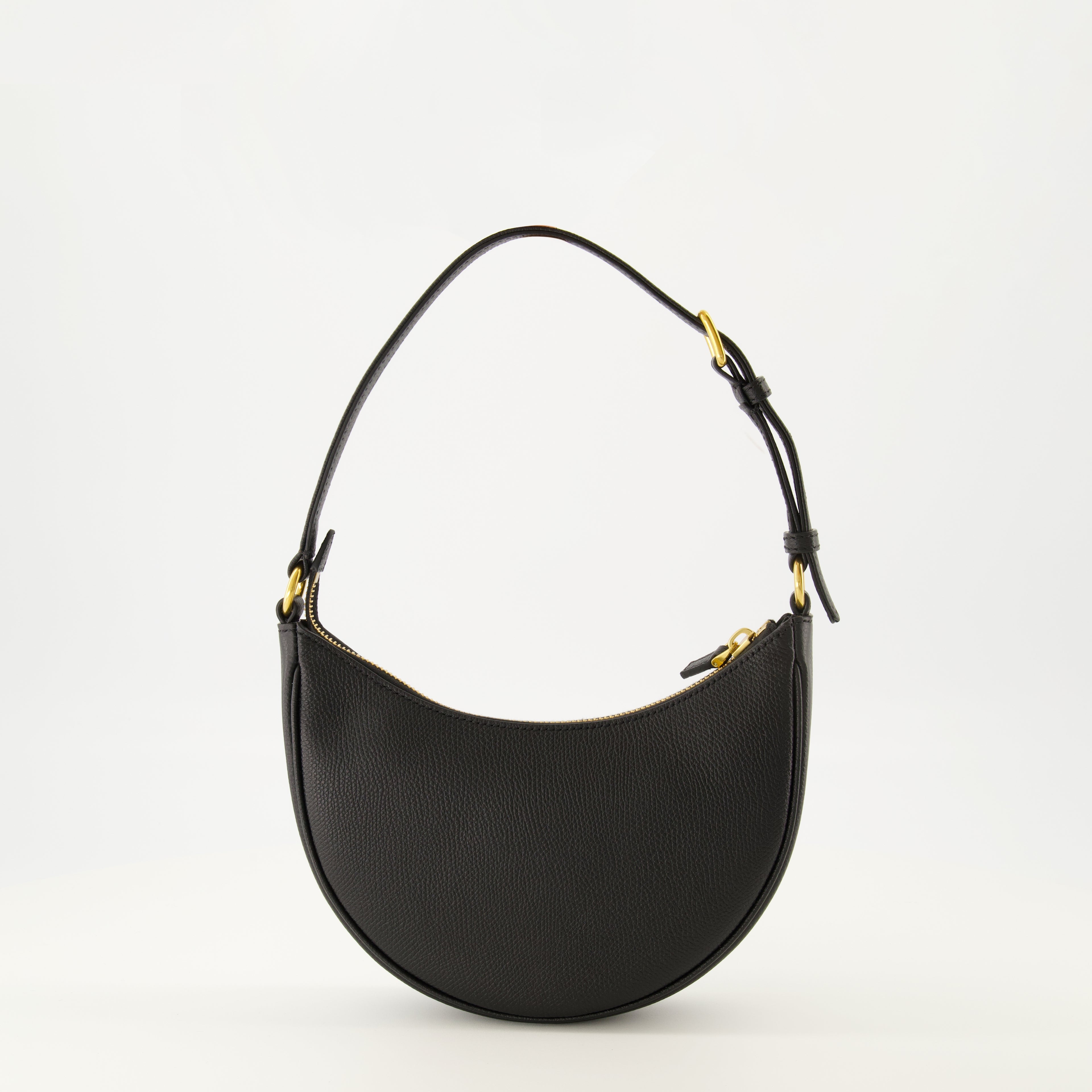 Sacs à main et épaule Mini sac Hobo en cuir noir Valentino Garavani Noir Femme