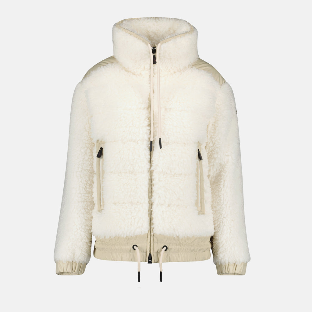 Manteaux Doudoune en molleton Moncler Grenoble Blanc Femme