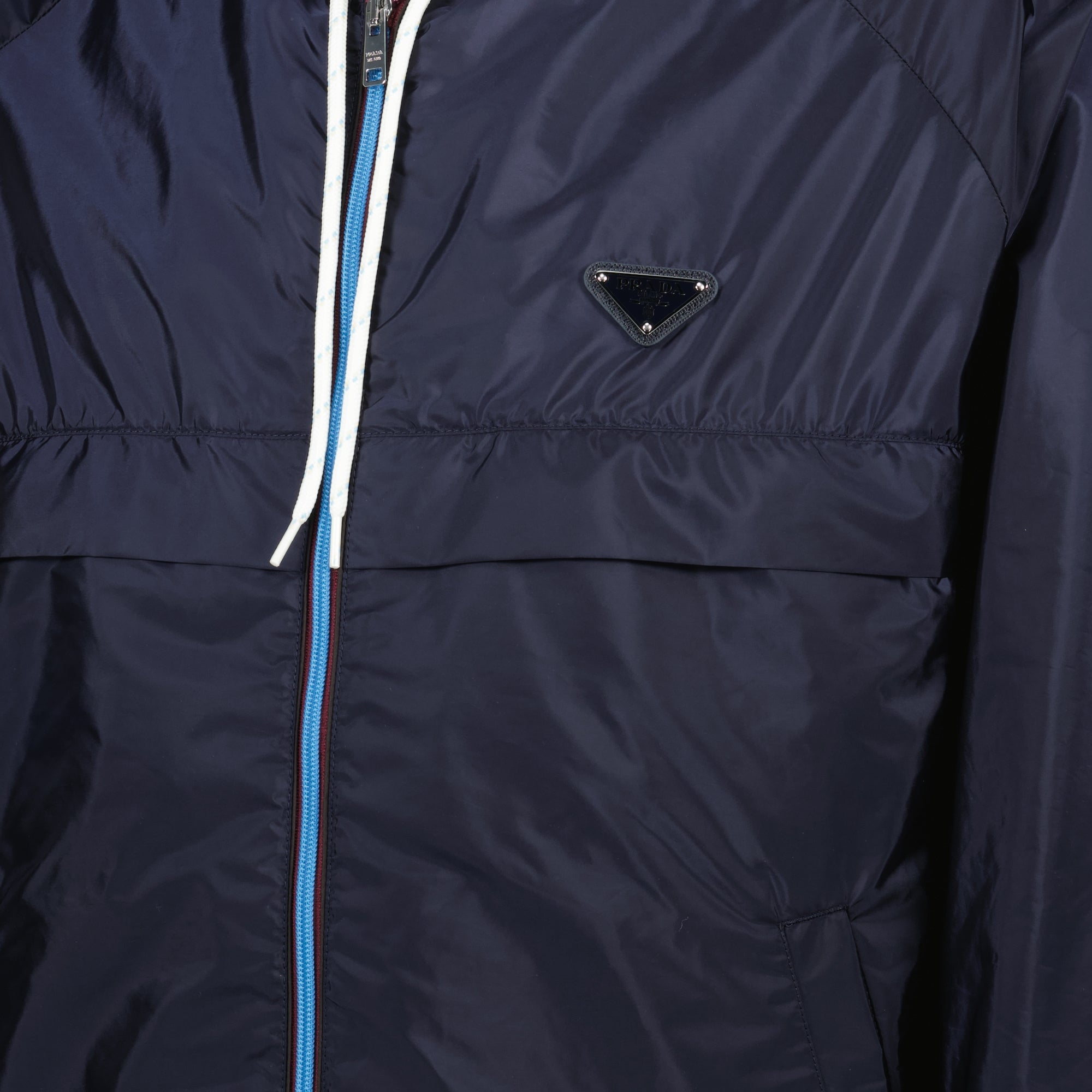 Vestes Veste en Re-nylon Prada Bleu foncé Homme