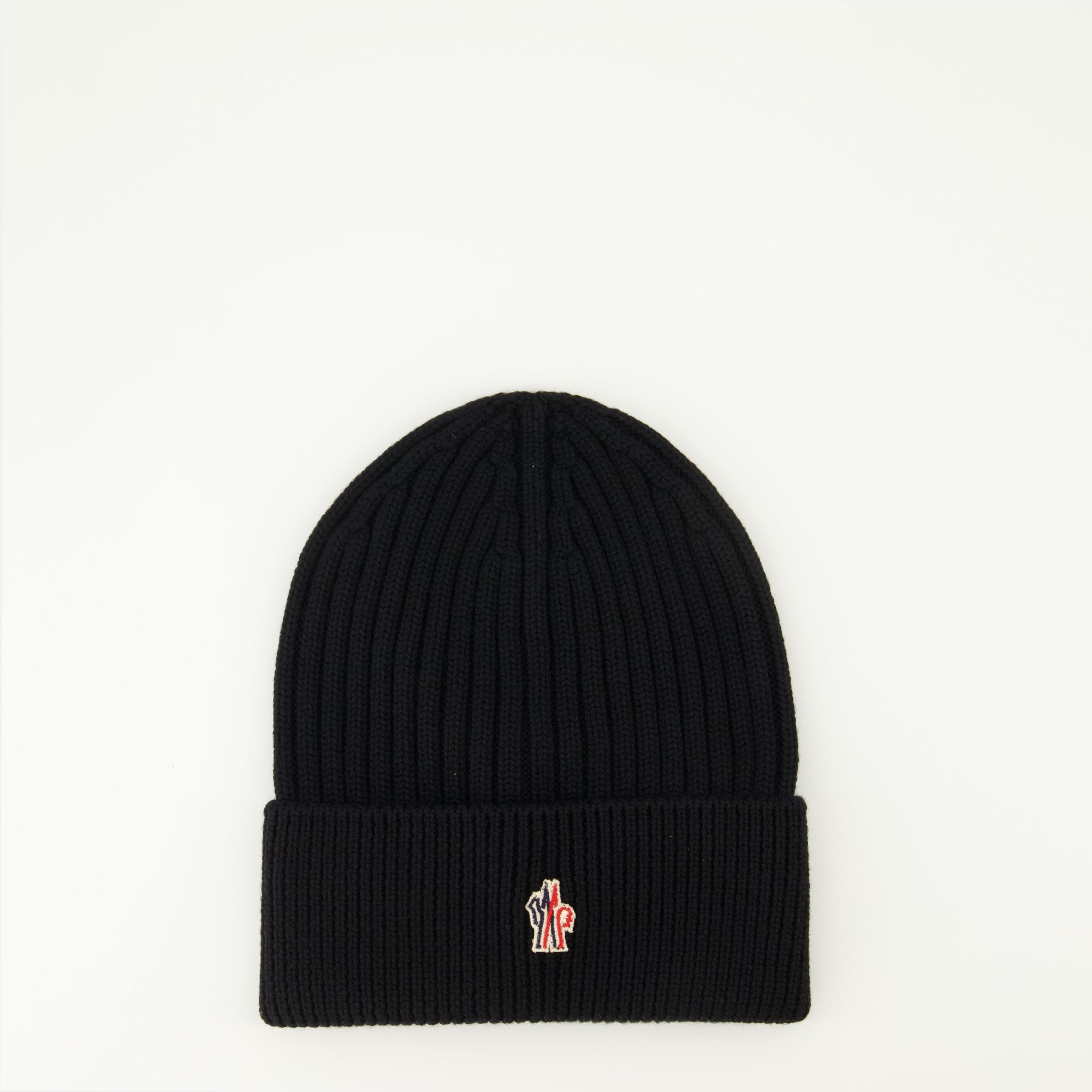 Image of the Moncler Grenoble wool hat for men - Autumn-Winter 2025 season - Front view