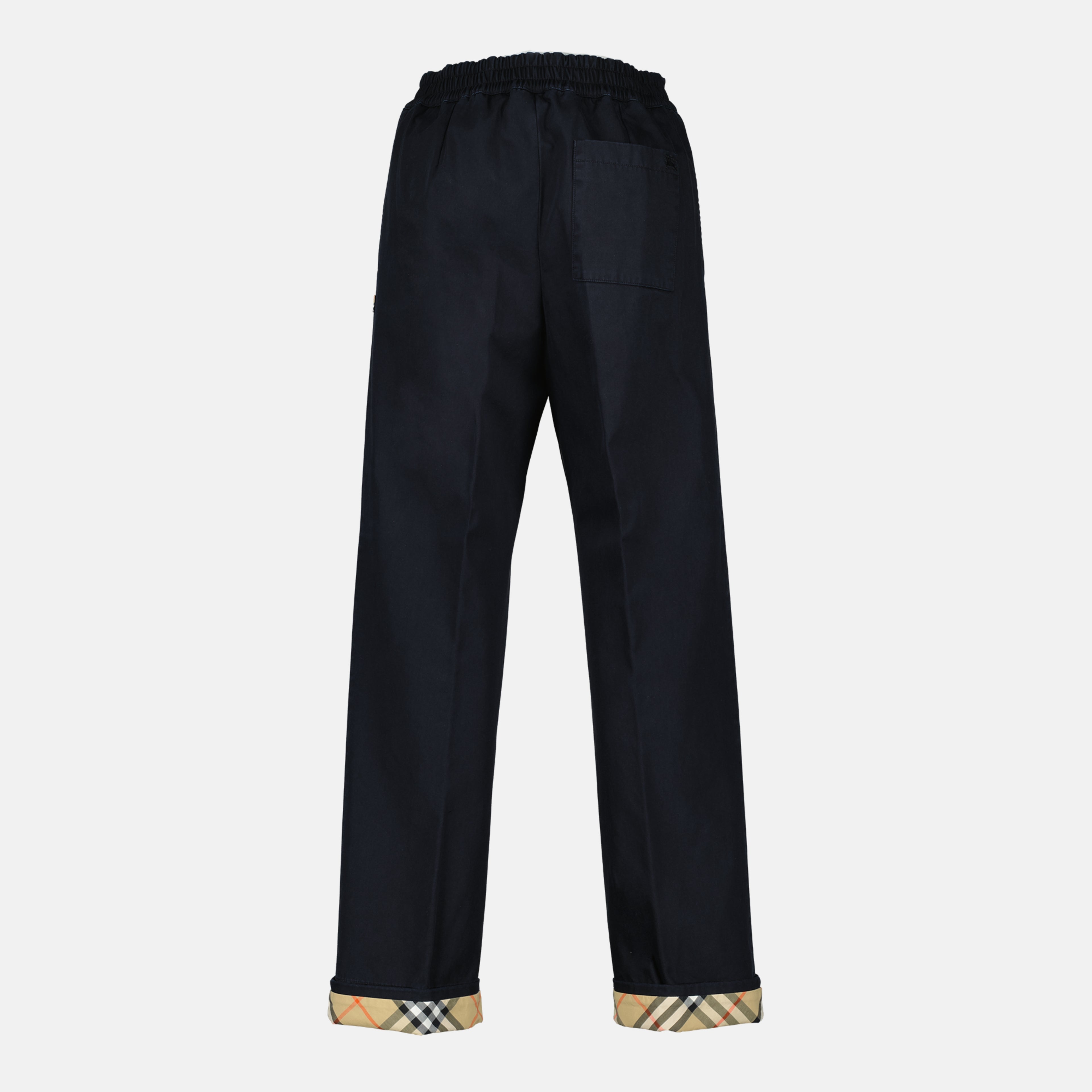 Imagen del pantalón de gabardina para hombre de Burberry - Temporada Otoño-Invierno 2025 - Vista Trasera