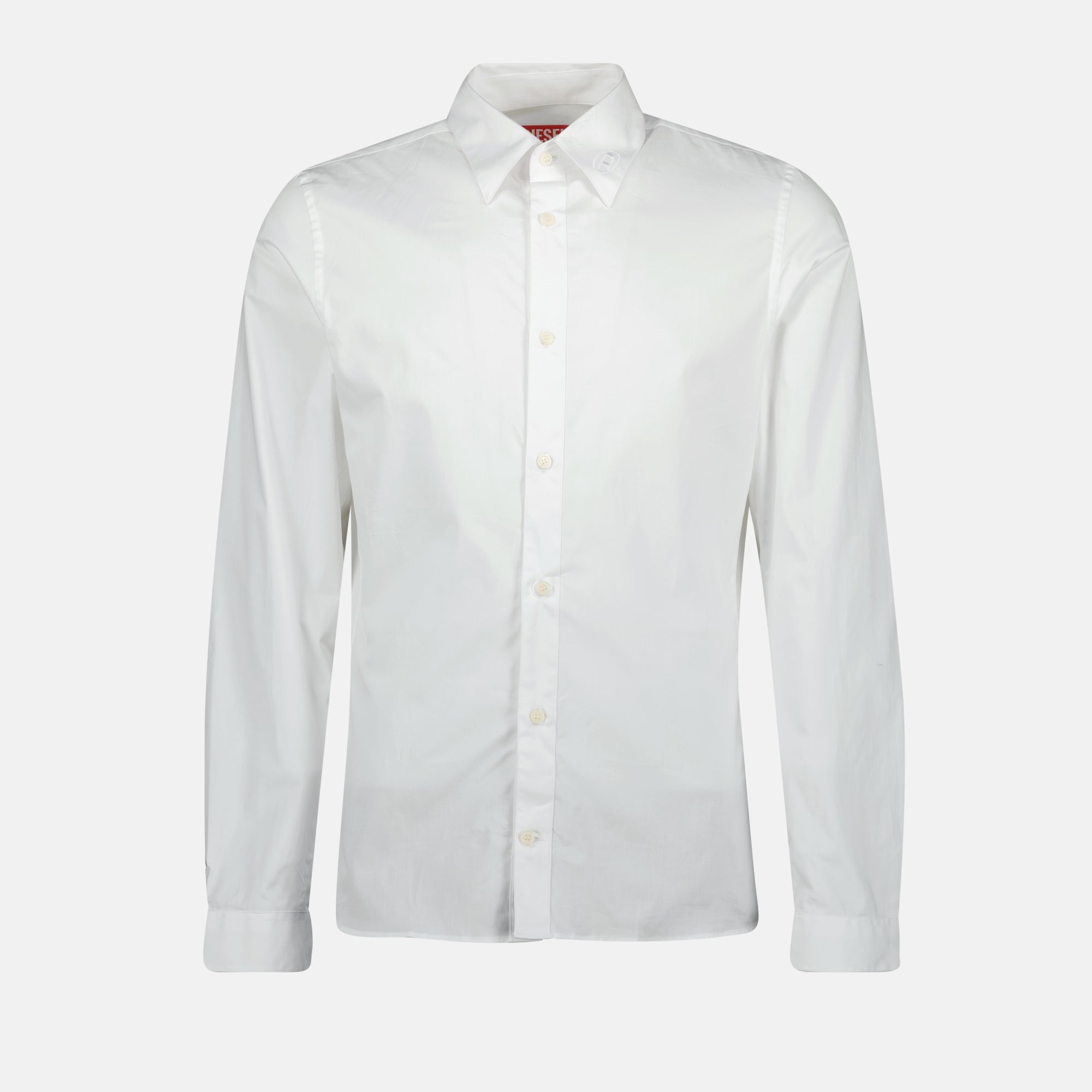 Chemises Chemise S-Fitty-A blanche Diesel Blanc Homme