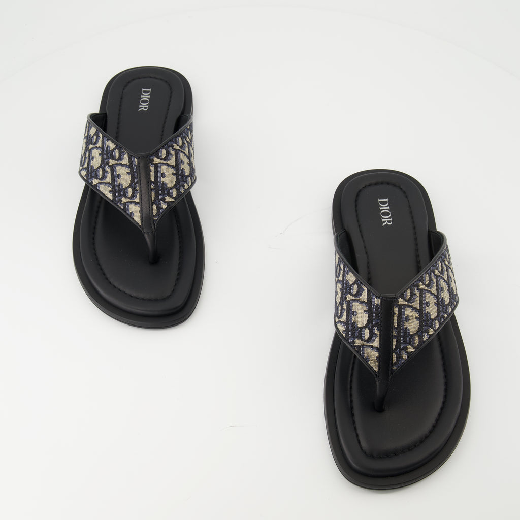 Zapatos abiertos Sandalias Alias Dior Negro Homme