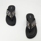 Zapatos abiertos Sandalias Alias Dior Negro Homme
