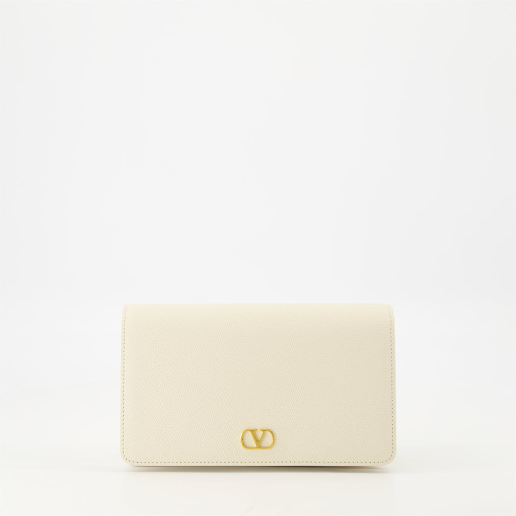 Bolsas pequenas Bolsa VLogo Valentino Garavani Branco Femme