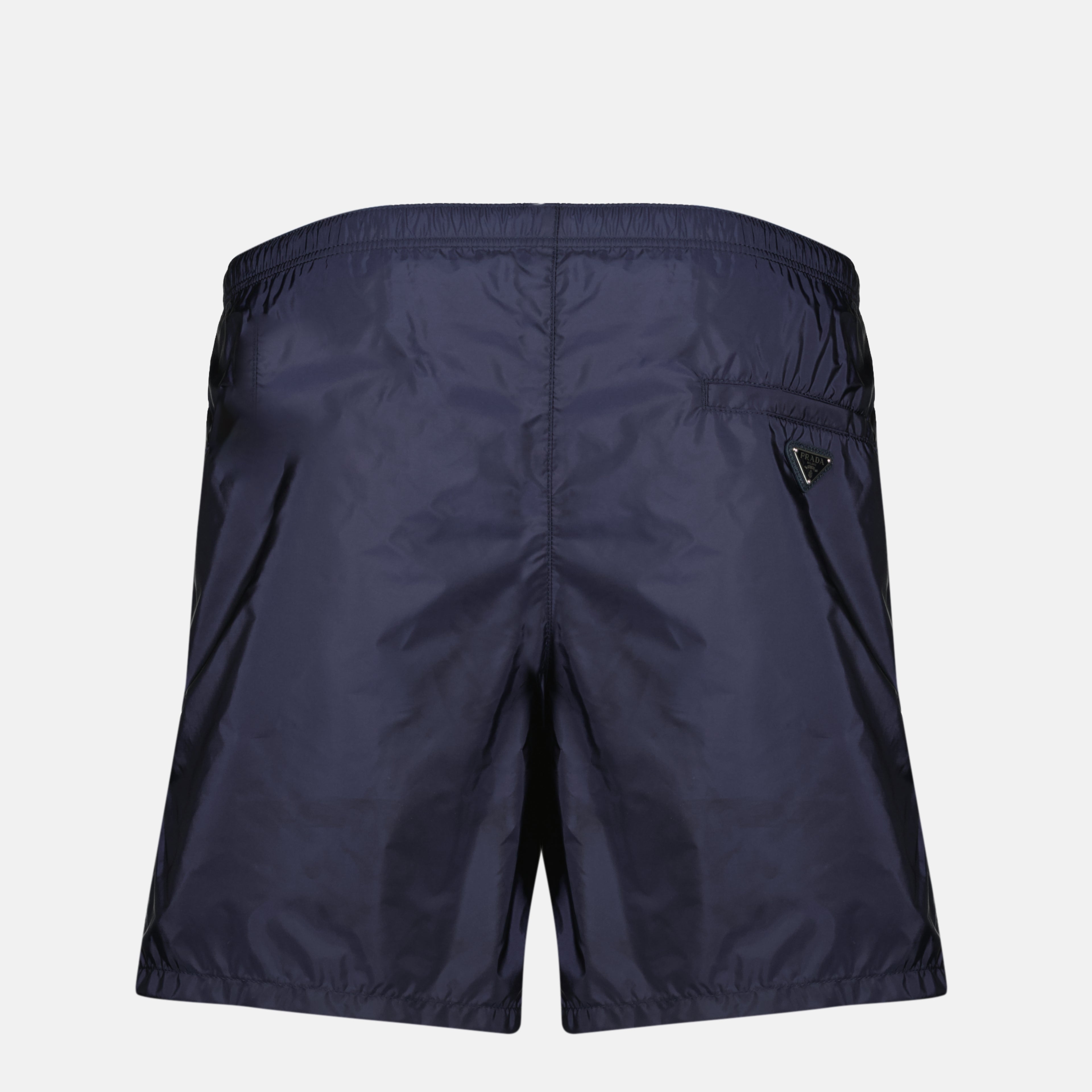 Image de l'article Maillot de bain en Re-Nylon noir de la marque Prada pour Homme - Saison Printemps-Été 2026 - Vue de Dos