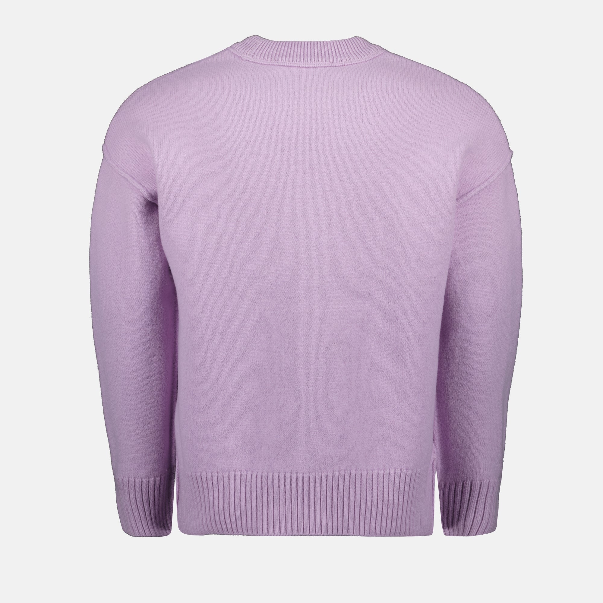 Maille Pull Ami de coeur Ami PARIS Violet Unisexe