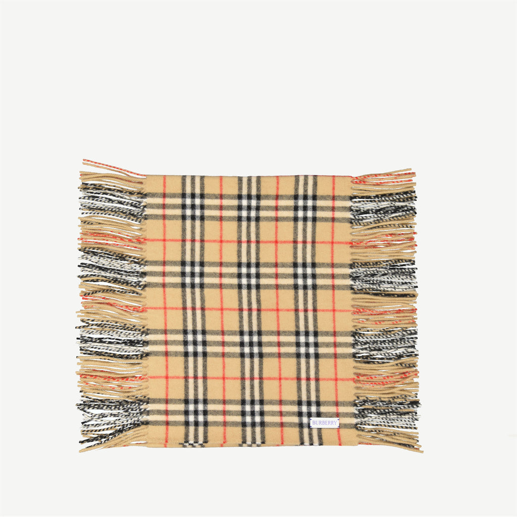 Écharpes, foulards et gants Écharpe à carreaux Burberry Beige Unisexe