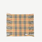 Écharpes, foulards et gants Écharpe à carreaux Burberry Beige Unisexe