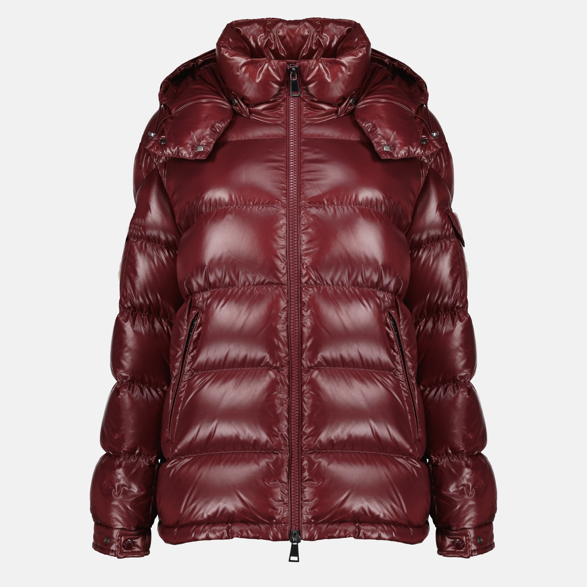 Manteaux Doudoune Maire bordeaux Moncler Bordeaux Femme