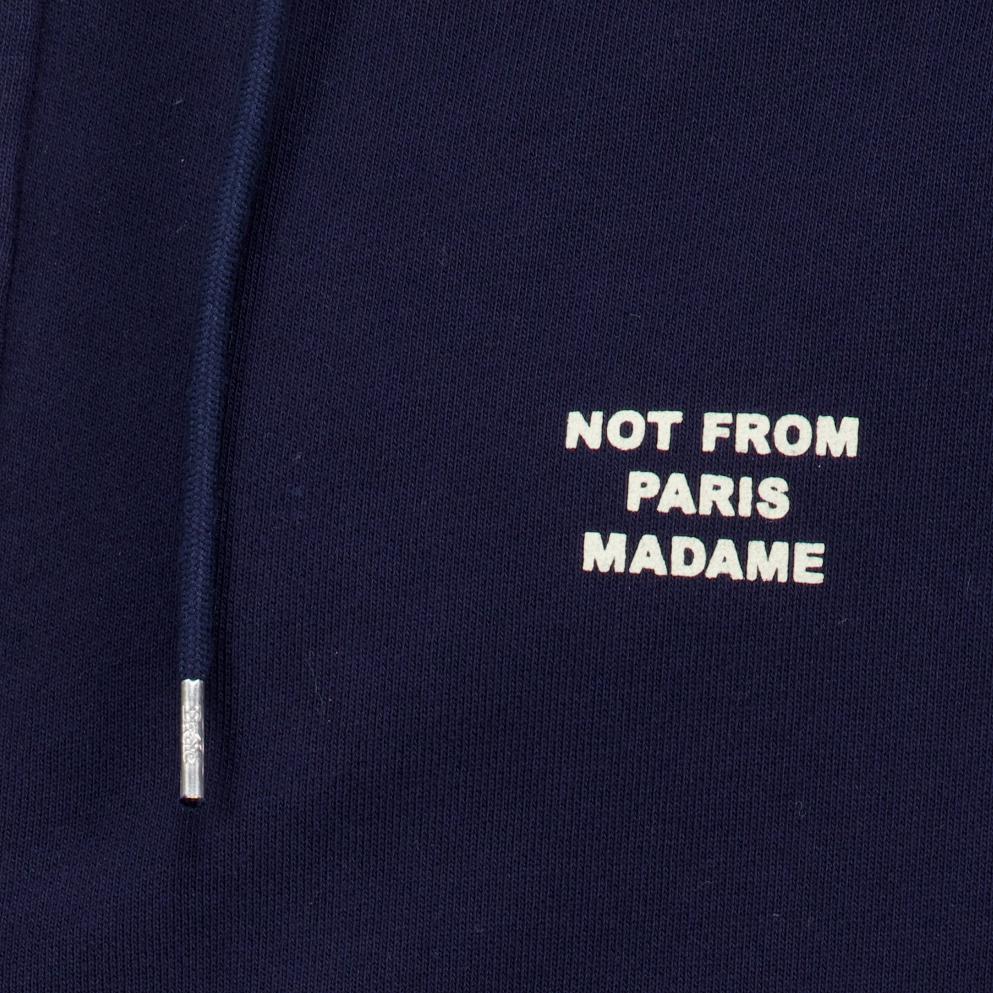 Sweatshirts 네이비 블루 슬로건 집업 스웨트셔츠 Drole De Monsieur Bleu foncé Homme