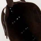 Sacs bandoulière Sac Nellcôte à franges Valentino Garavani Marron Femme
