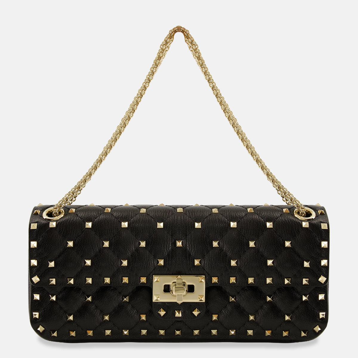 Sacs à main et épaule Sac Rockstud Spike noir Valentino Garavani Noir Femme