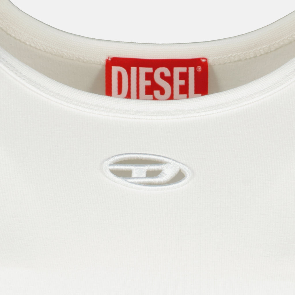 Image de l'article T-shirt T-Angie-OD blanc de la marque Diesel pour Femme - Saison Printemps-Été 2026 - Vue détaillée_2