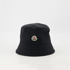 Chapéus, bonés e gorros Bob de Algodão Moncler Preto Femme