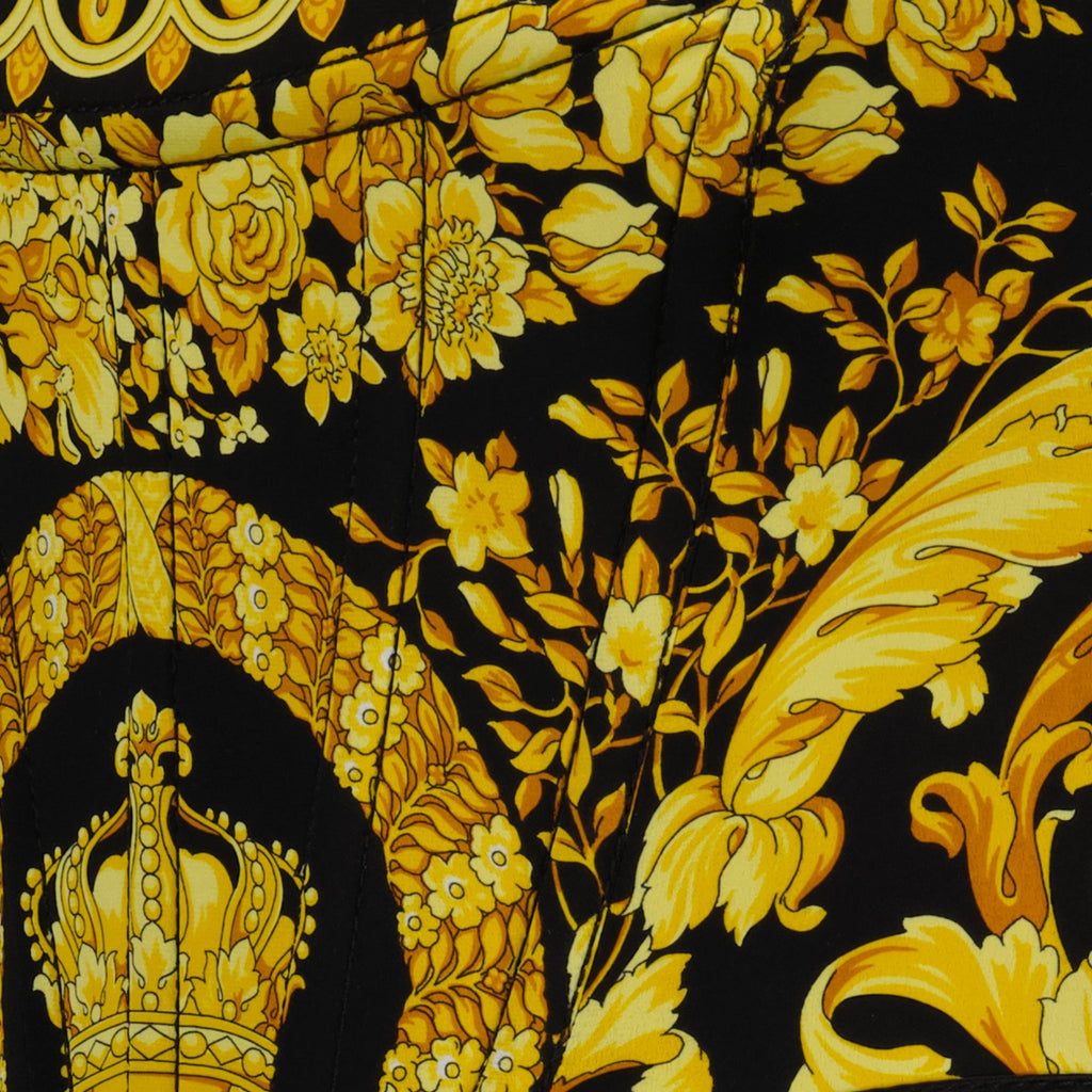 Top Top corset Barocco Versace Giallo Femme