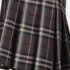 Gonne Gonna a Quadri Check Burberry Grigio Donne