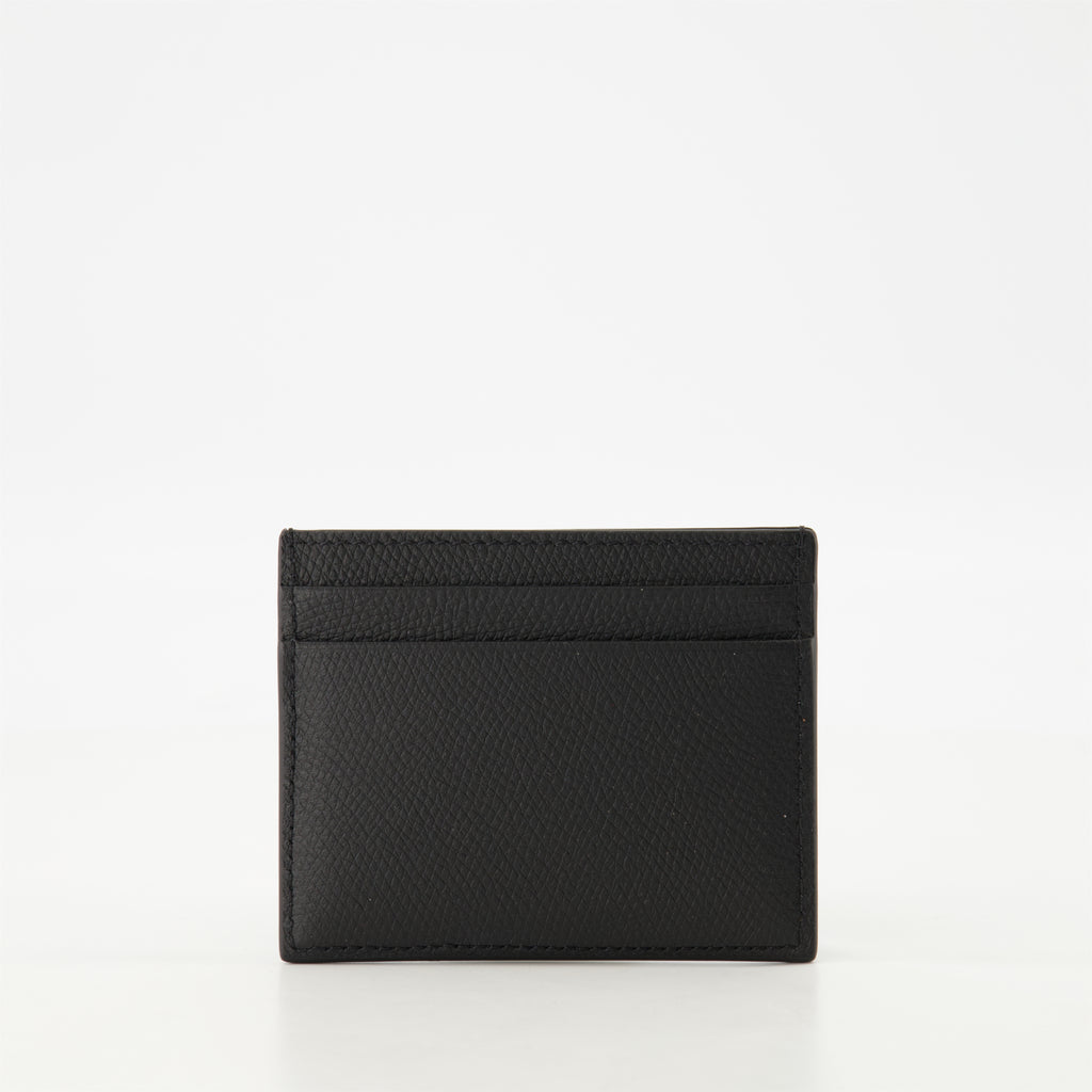 スモールレザーグッズ VLogoカードホルダー Valentino Garavani 黒 Femme