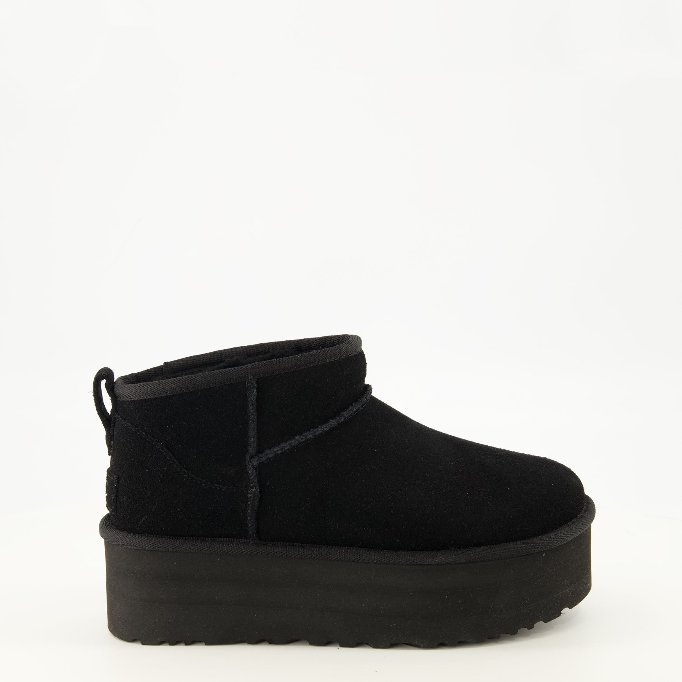 Bottines Classic Ultra Mini Platform Ankle Boots Black Ugg Noir Femme