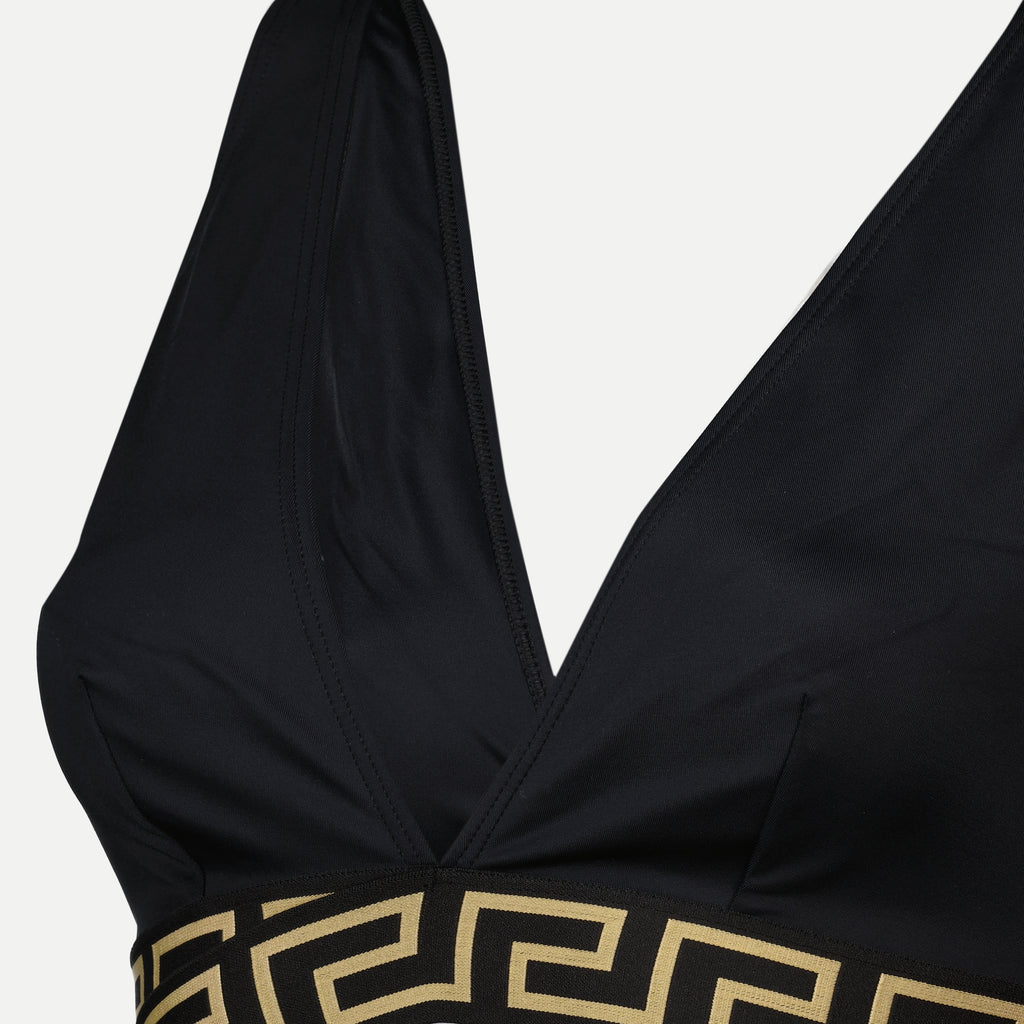 Beachwear Haut de maillot triangle Versace Noir Femme