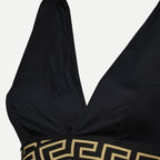 Beachwear Haut de maillot triangle Versace Noir Femme