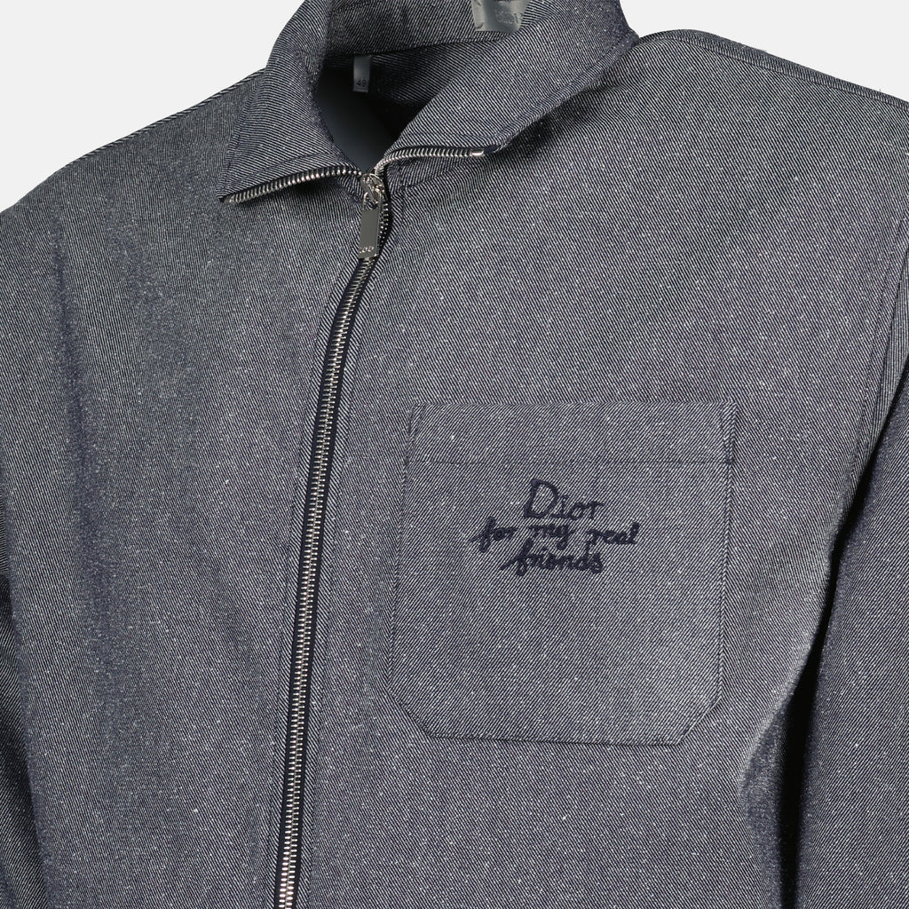 T-Shirts Dior und Hylton Nel Jacke Dior Grau Homme