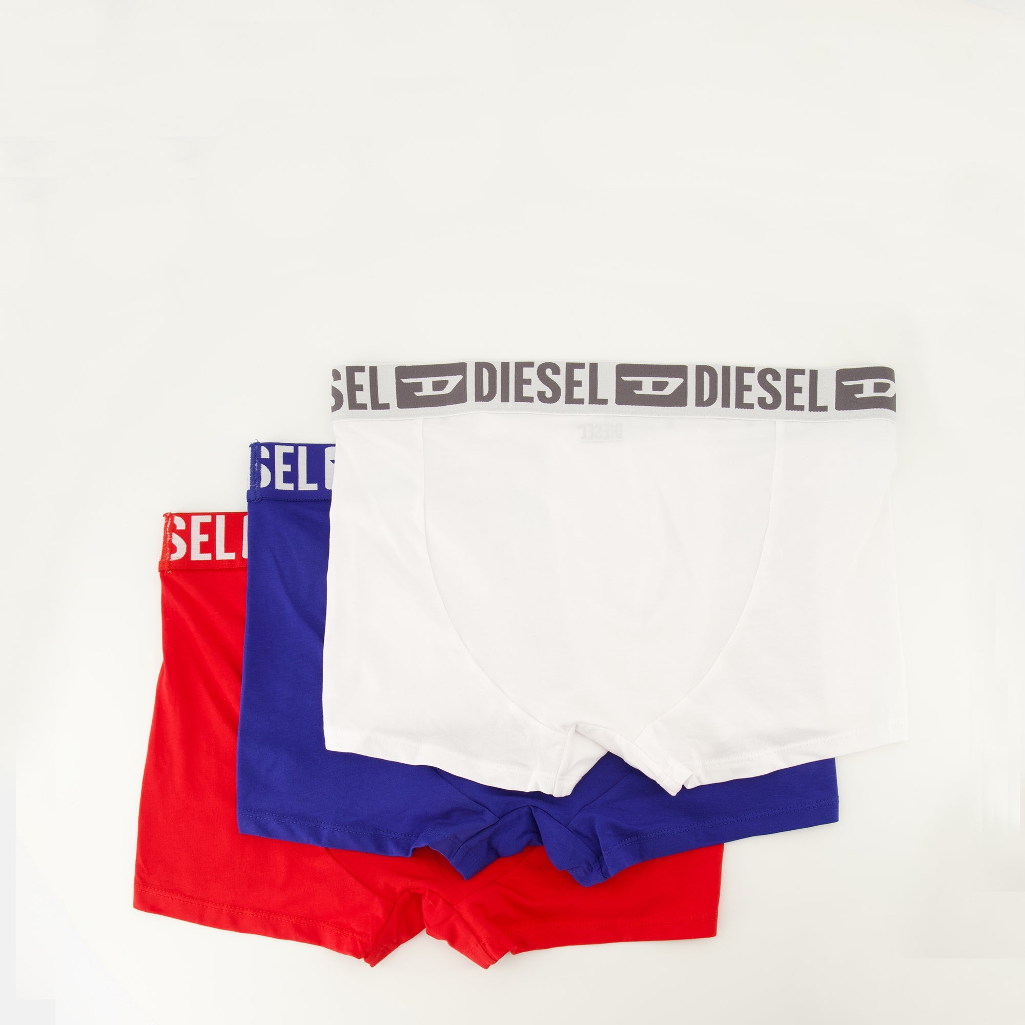 Image of the item Tricolor Boxer Set by Diesel for Men - Spring-Summer 2026 - Back View