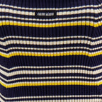 Bild des Artikels Gestreiftes blaues Strickkleid von Miu Miu für Damen - Frühling-Sommer 2026 - Detaillierte Ansicht 1