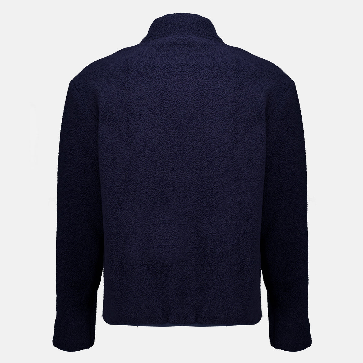 Vestes Sherpa Slogan Zip-Jacke Drole De Monsieur Bleu foncé Homme