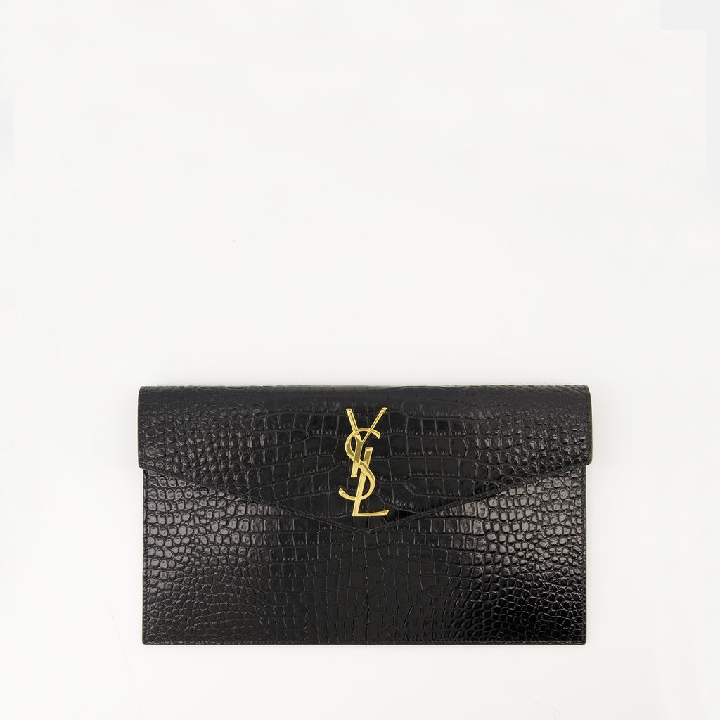 Pochettes Pochette Uptown Saint Laurent Noir Femme
