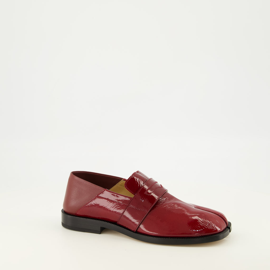 Mocassins Mocassins Tabi rouge Mm6 Rouge Femme