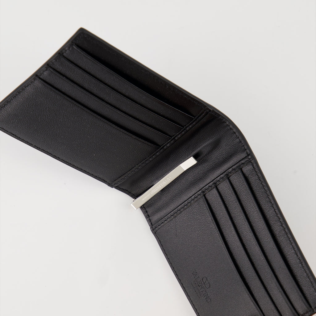 Small leather goods Portefeuille VLogo Valentino Garavani Black Homme