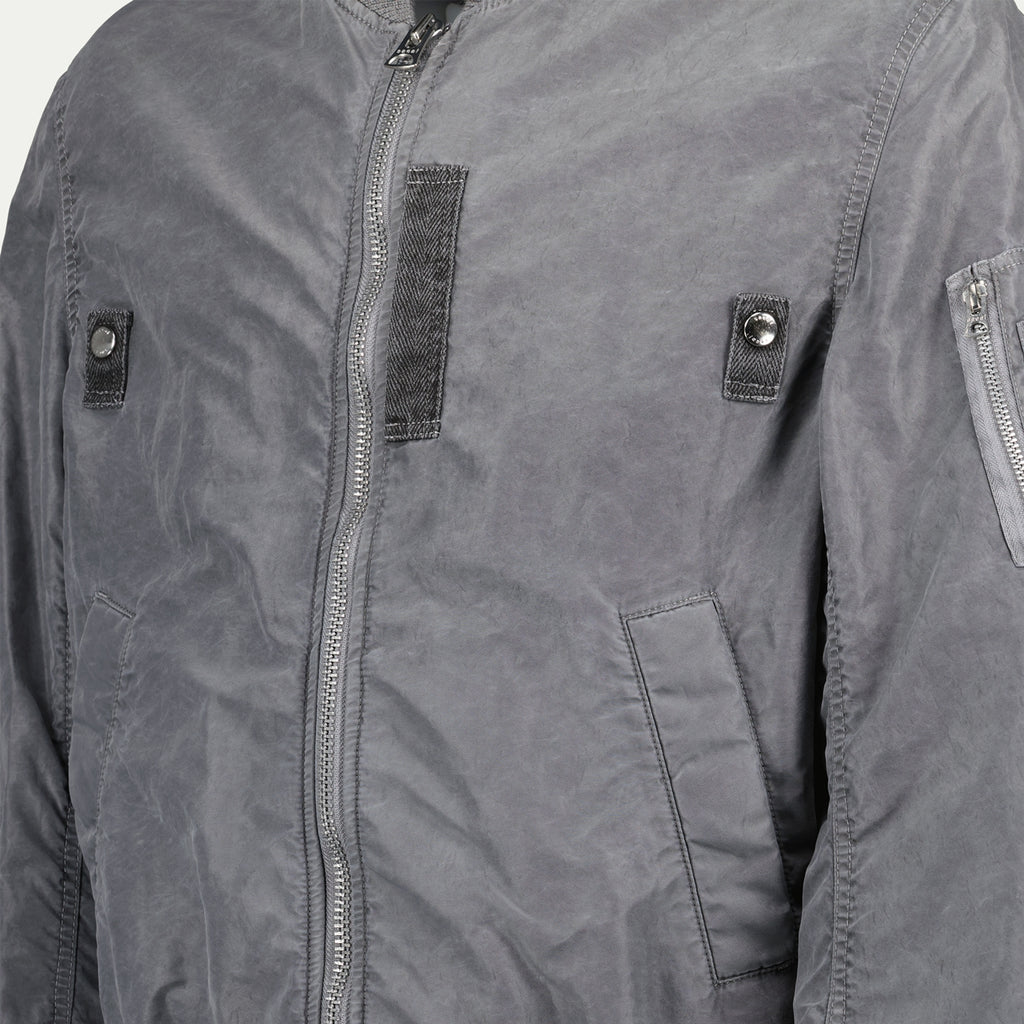 Jackets Bomber en nylon Sacai Gray Homme