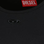 Image of the black Top T-Bunny tail article by Diesel for Women - Spring-Summer 2026 - Detailed view_1