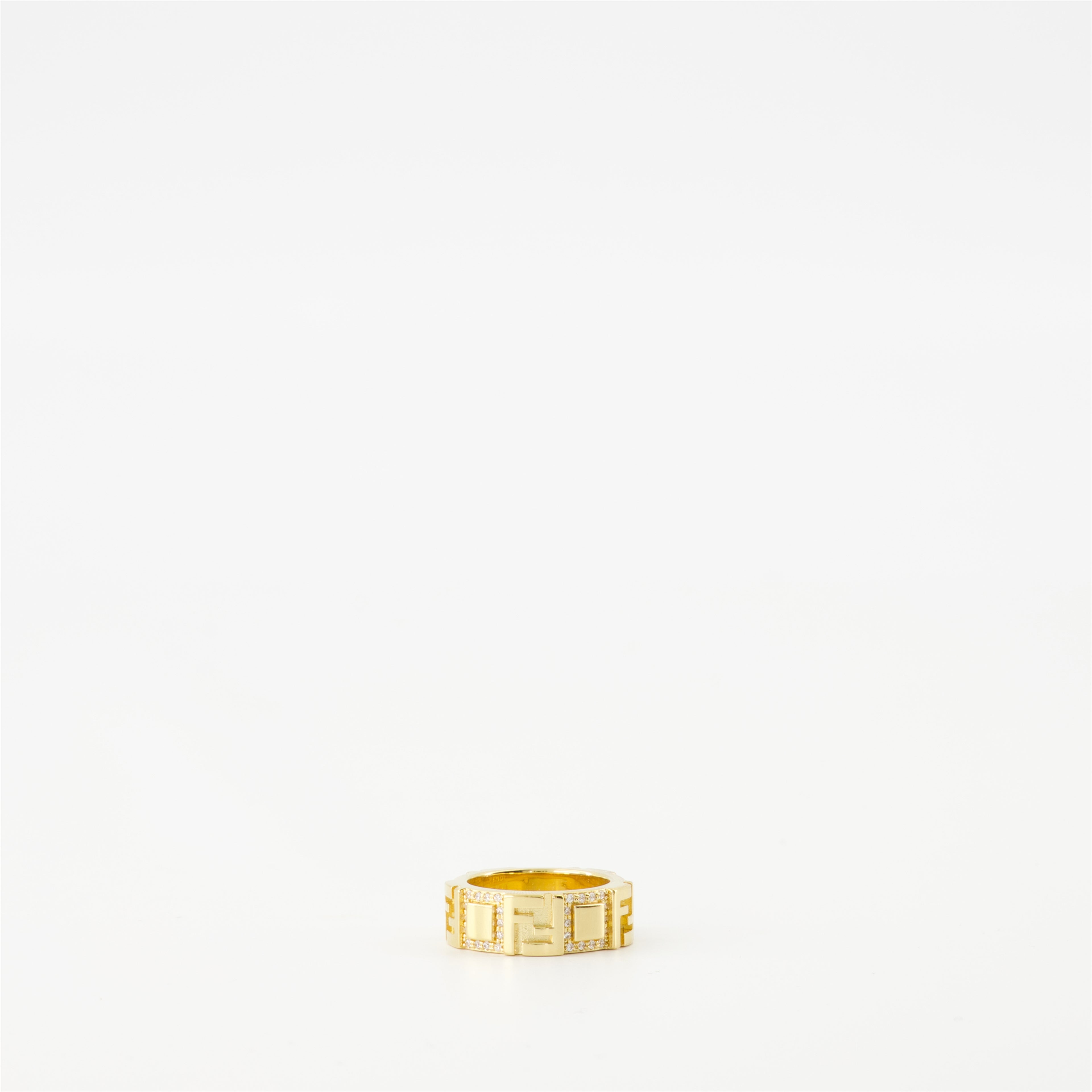 Bijoux Bague Forever Fendi Doré Femme