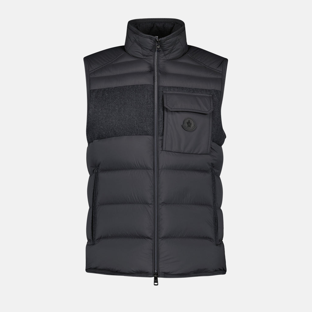 Vestes Doudoune Estagnour sans manches Moncler Gris Homme