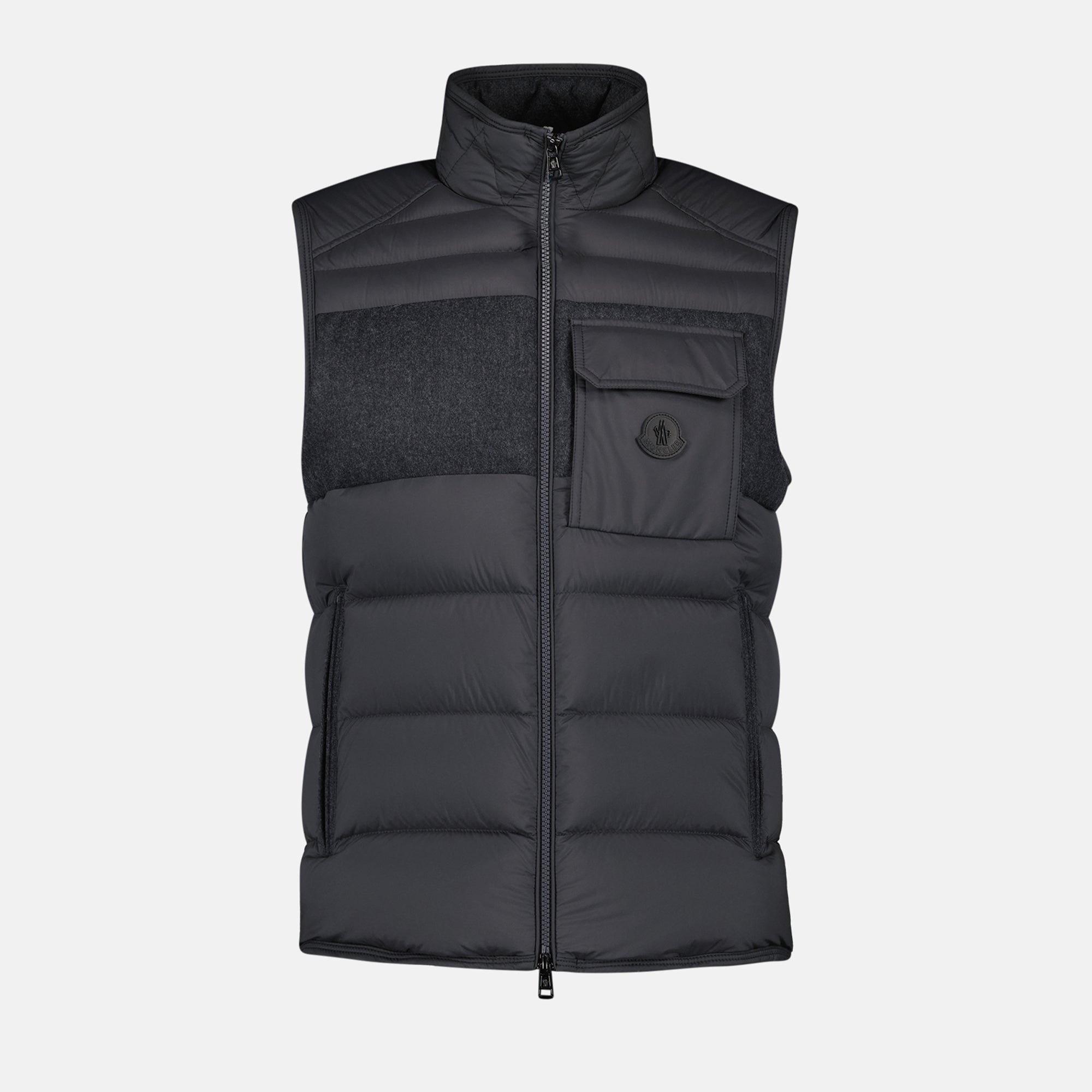 Vestes Doudoune Estagnour sans manches Moncler Gris Homme