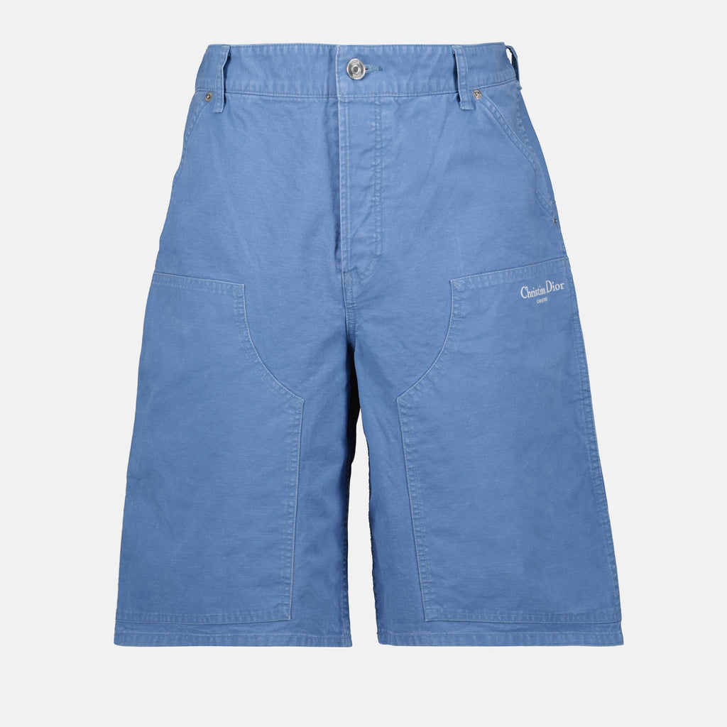 Shorts Cargo Bermuda Dior Blue Homme