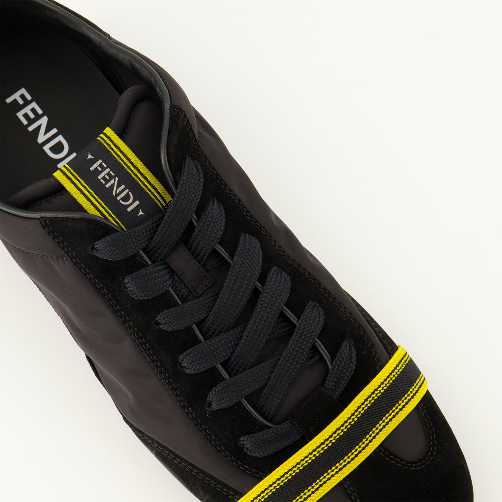 Baskets Sneakers Wrap Nere Fendi Noir Homme