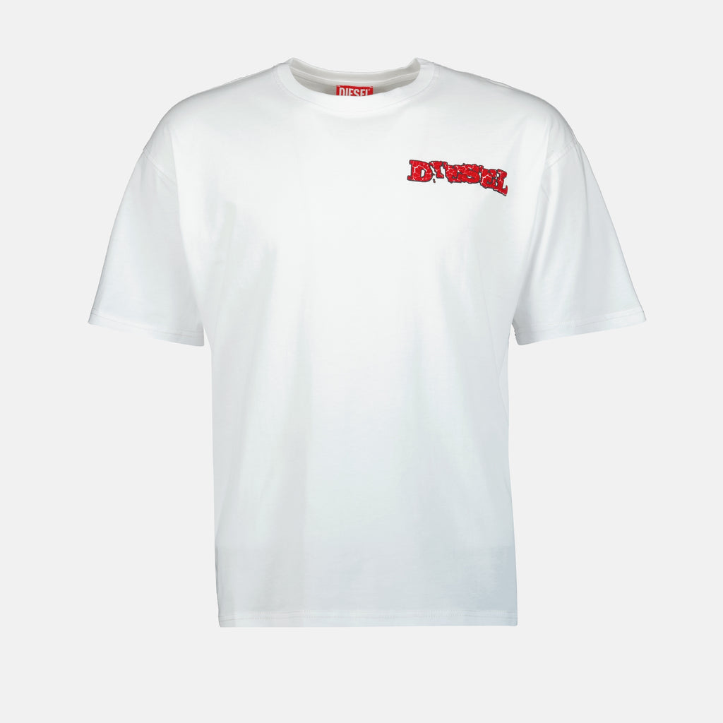 Camisetas T-shirt T-Boxt-R20 Diesel Branco Homme