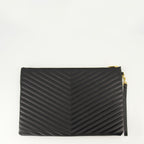 Imagen de la cartera grande Cassandre de la marca Saint Laurent para Mujer - Temporada Otoño-Invierno 2025 - Vista Trasera