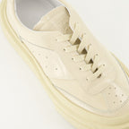 Sneaker Zapatillas con Plataforma Mm6 Beige Femme