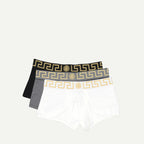 언더웨어 및 홈웨어 복서 세트 Versace 검은색 Homme