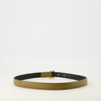 Image of the Cassandre belt from the Saint Laurent brand for Women - Fall-Winter 2025 - Back View
