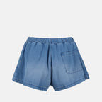 Shorts Short en denim Versace Blue Femme
