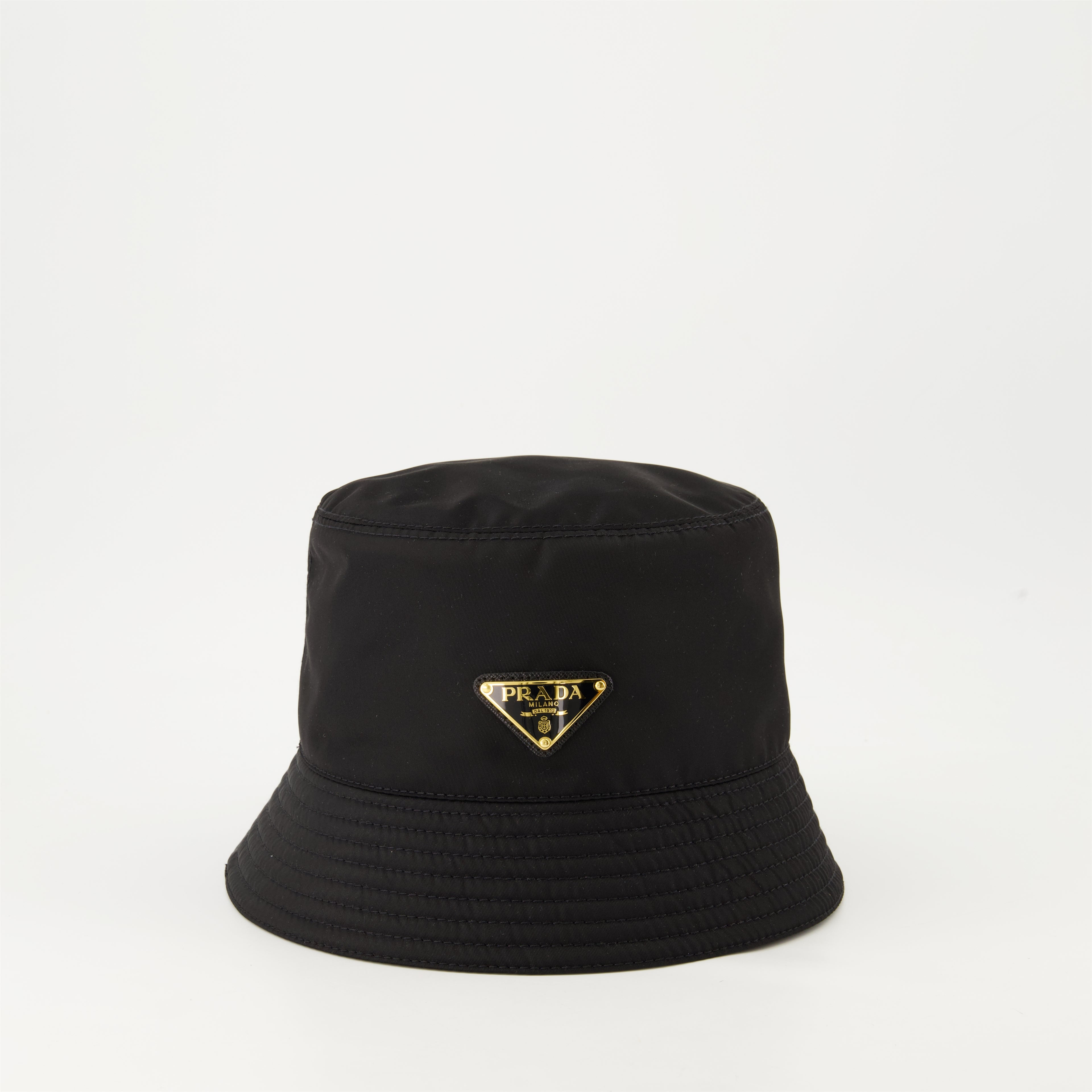 Hats, caps and beanies Bob en Re-Nylon Prada Black Femme