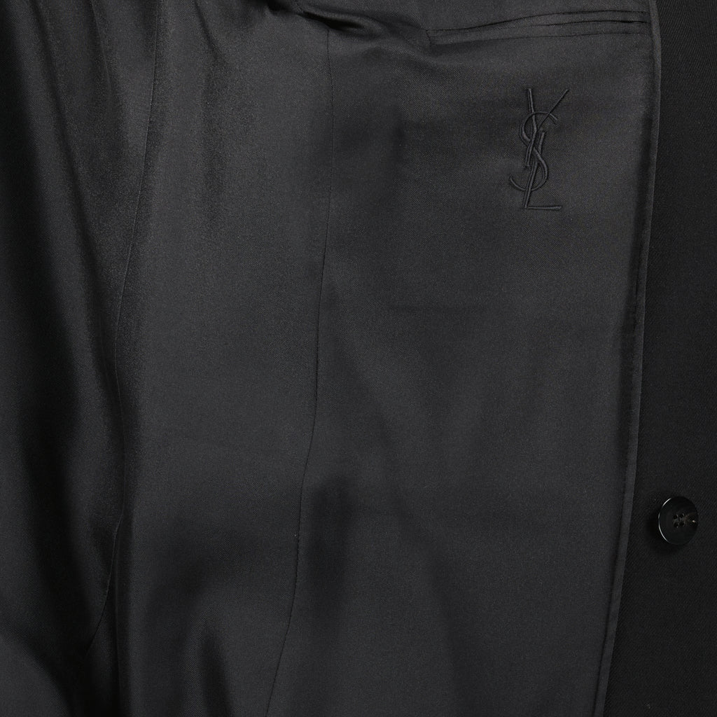 Image de l'article Blazer Cassandre de la marque Saint Laurent pour Femme - Saison Automne-Hiver 2025 - Vue détaillée_2